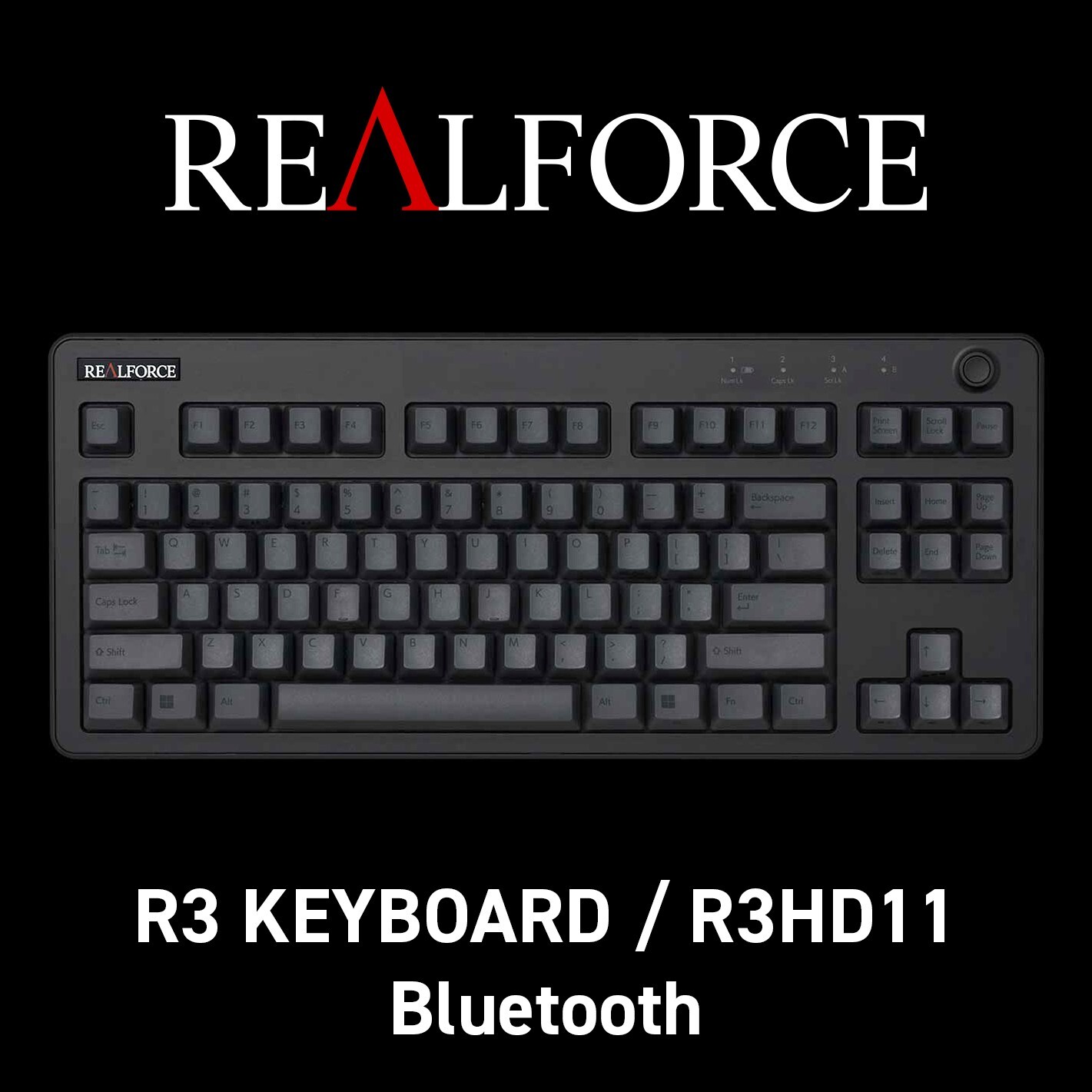 Topre REALFORCE R3 Keyboard R3HD11 Bluetooth 5.0 USB US ANSI