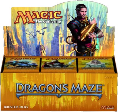Magic: The Gathering Dragons Maze Бустерная коробка