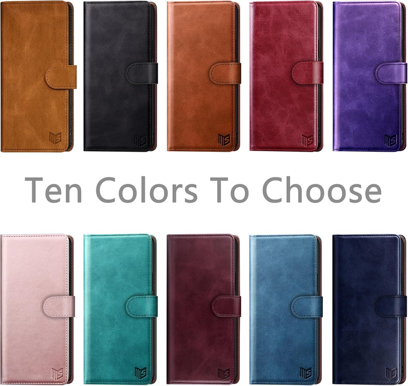 for Samsung Galaxy S24 FE Wallet case with RFID Blocking Credit Card Holder,Flip