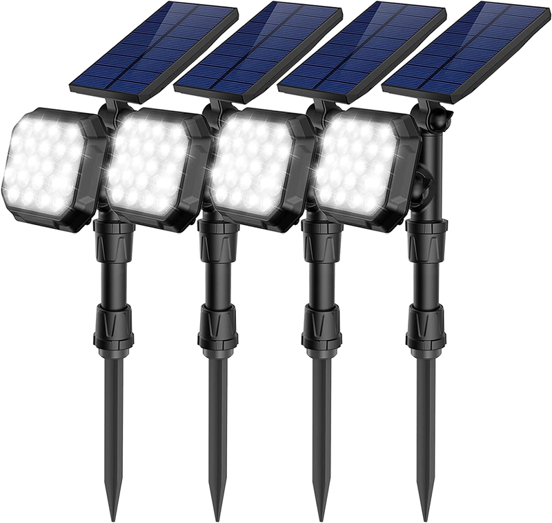 , 22 Led 700 Lumens Bright Solar Lights Outdoor Wate