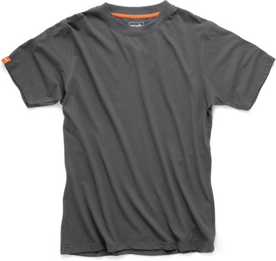 Scruffs Mens Eco Graphite Worker T-Shirt, Graphite, L UK