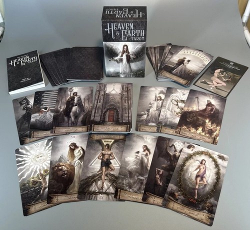 [希少本] Sparrow Boxed Set ハードカバー英語版 Heaven & Earth TAROT Card Kit By Jack Sephiroth & Jaymi