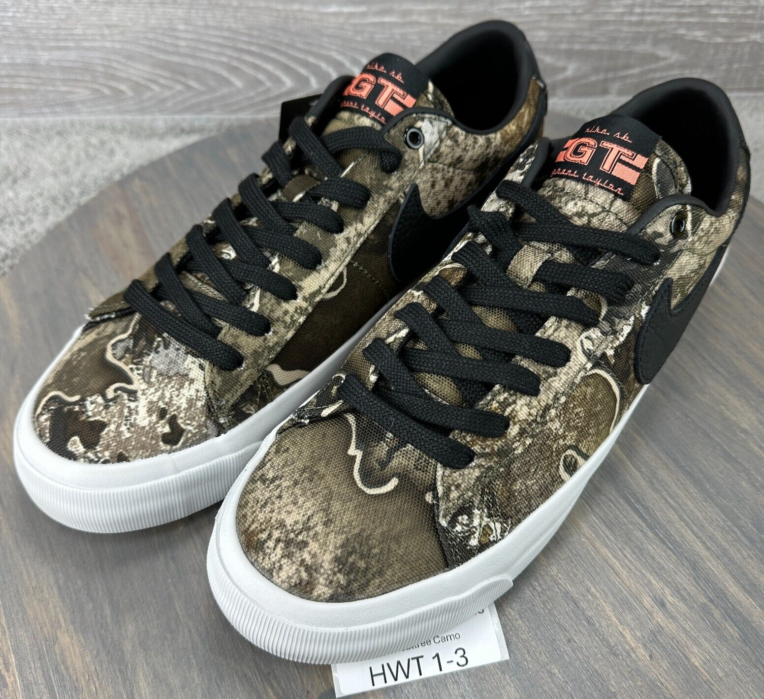 Nike SB Blazer Low Pro GT PRM Realtree Camo Black DO9398-001