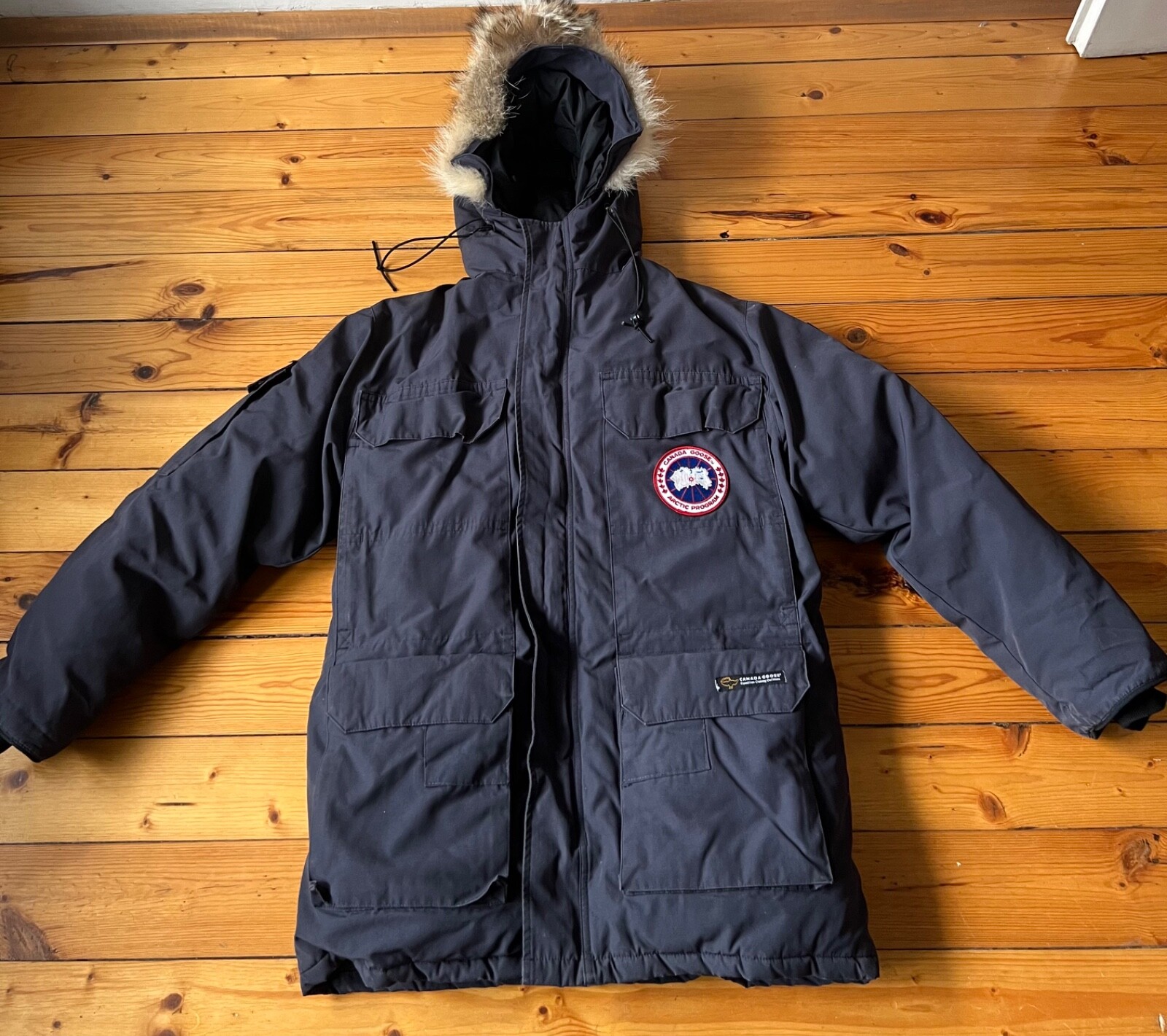 L'Appartement 【Americana】Logo Parka Supreme Logo Tape N-3B Parka (FW18) - $378