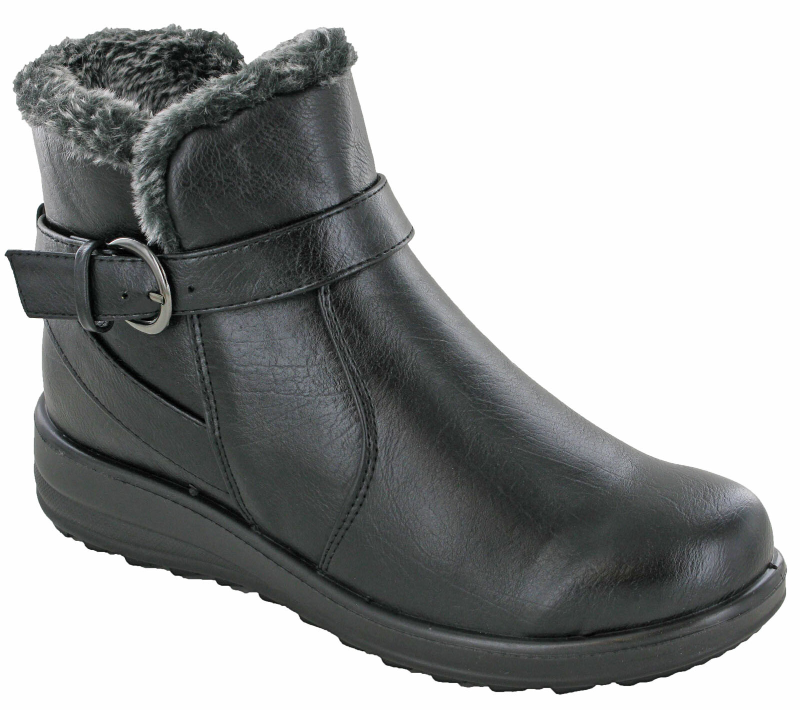 cushion walk ankle boots