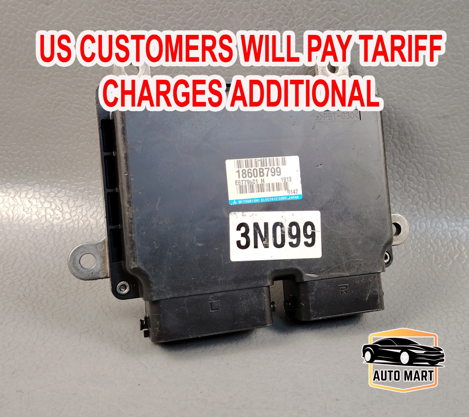 2011 MITSUBISHI LANCER CY Engine Control Unit 1860B799