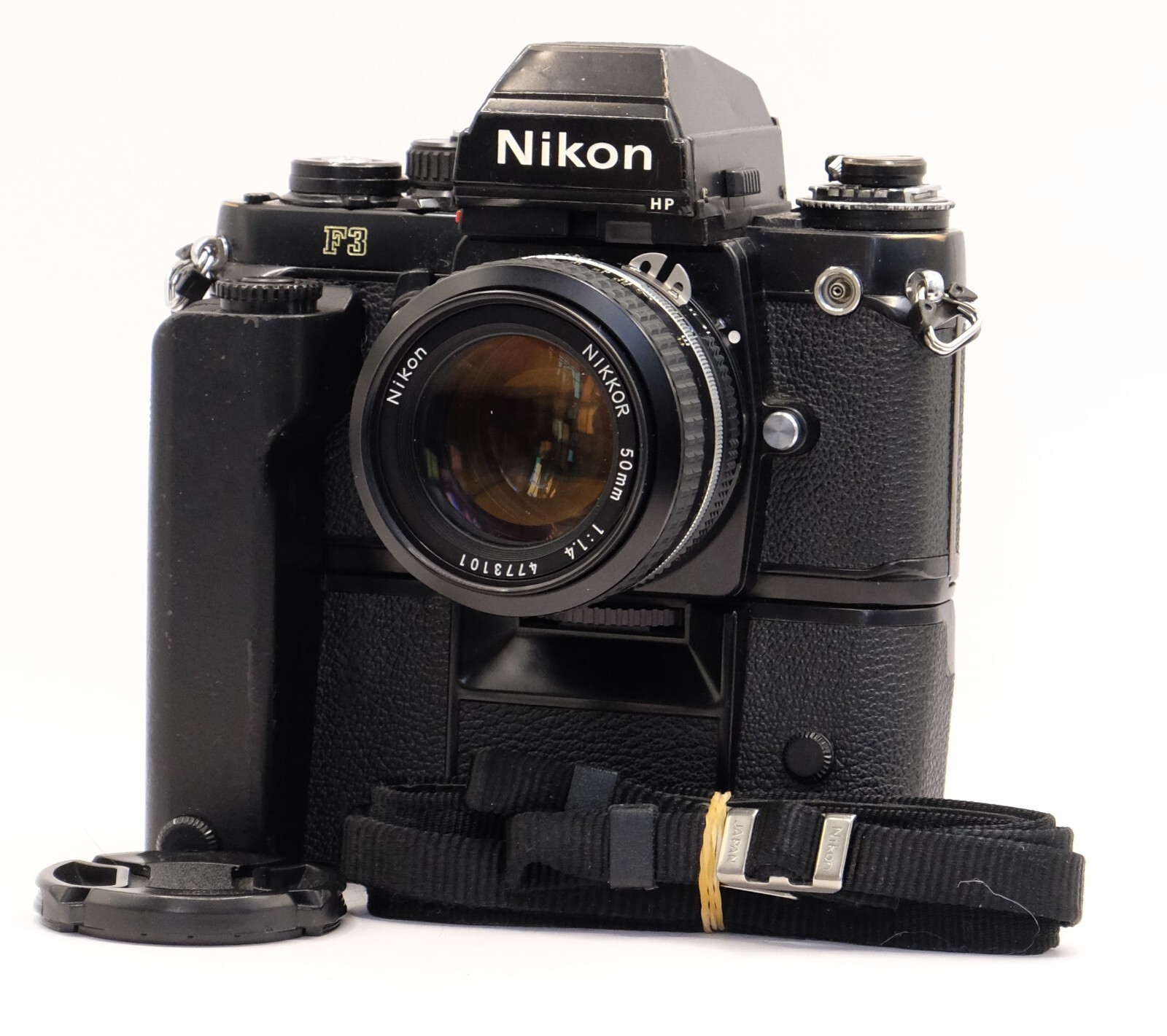 Tested!】 Nikon F3 HP 35mm Film SLR Camera + Ai Nikkor 50mm