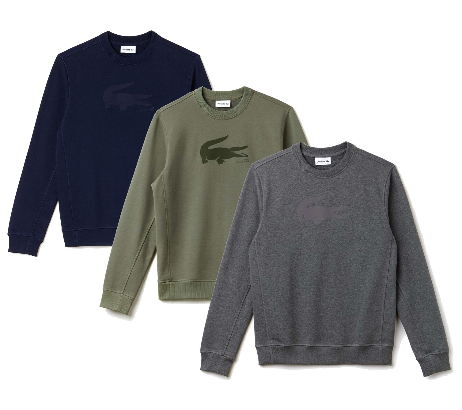 

Мужской свитер Lacoste ИЗ ХЛОПКОВОГО КРОКИРОВАНИЯ СВИТШОТ С КРУГЛЫМ ВЫРЕЗОМ SH3289 НОВЫЙ