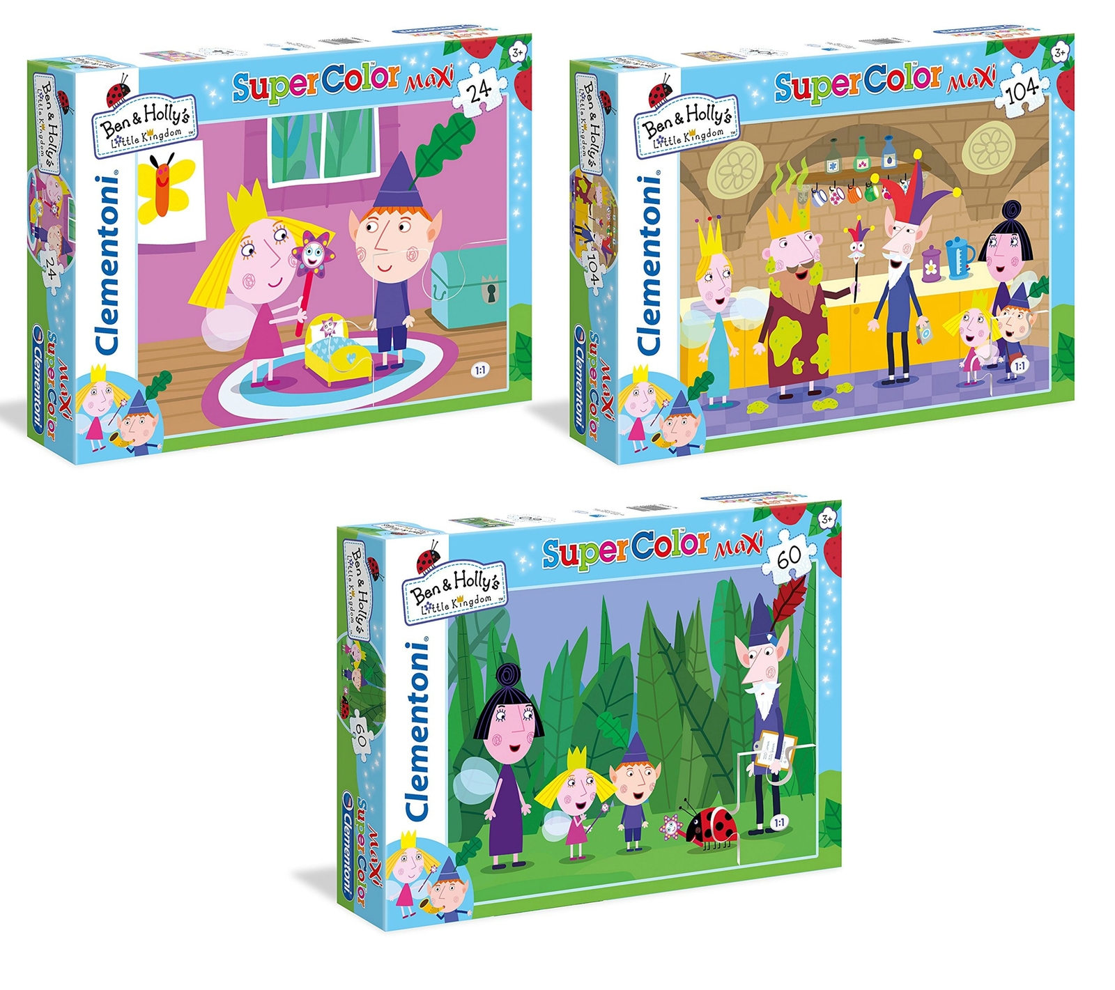 ben and holly dolls