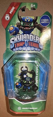 Skylanders Trap Team Mini Gnarly Barkley Special Edition Brand New And Sealed
