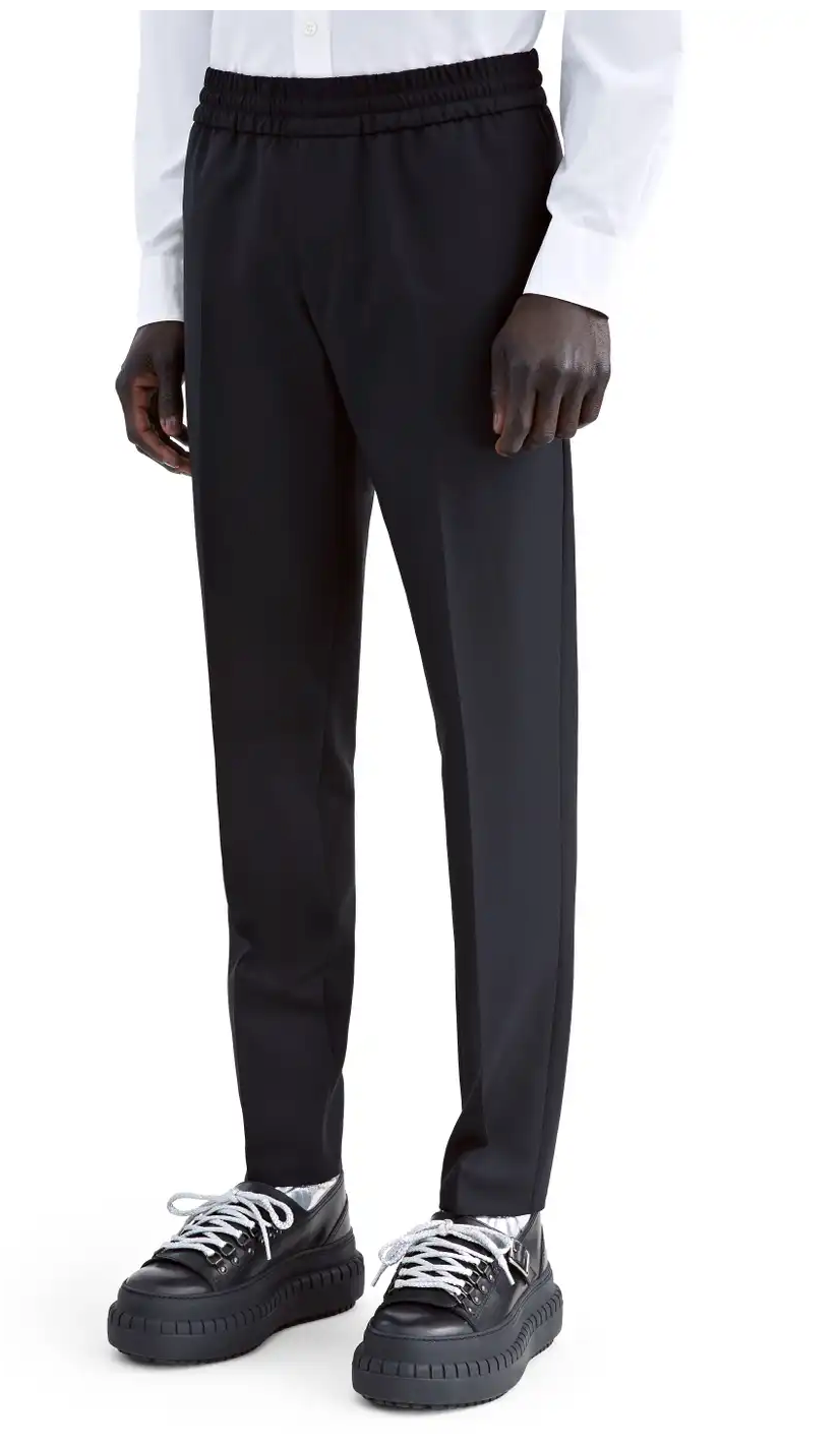 NWoT Acne Studios Ryder L PW MH Black Suiting Pants Elasticated