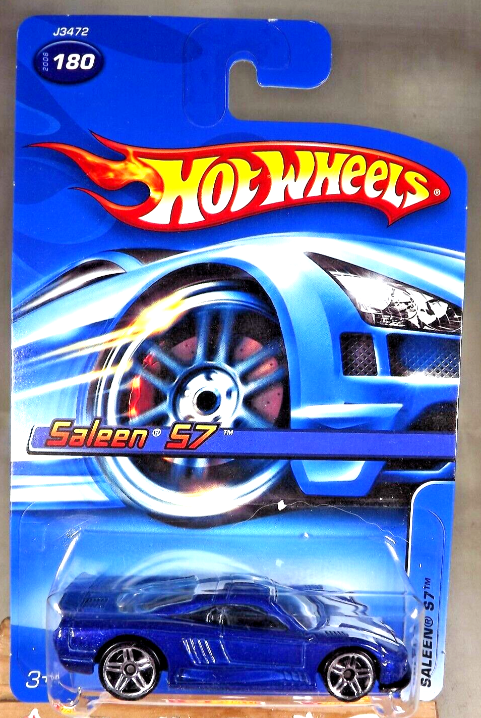 2006 Hot Wheels Mainline/Collector #180 SALEEN S7 Blue w