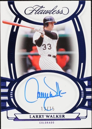 2023 Panini Flawless - Larry Walker #FS-LW