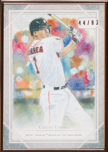 2018 Topps Transcendent - Carlos Correa #OS-CC