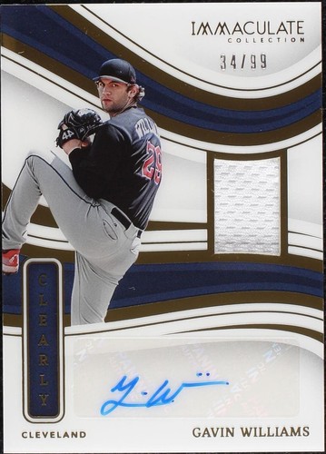 2023 Panini Immaculate Collection - Gavin Williams #CMS-GW