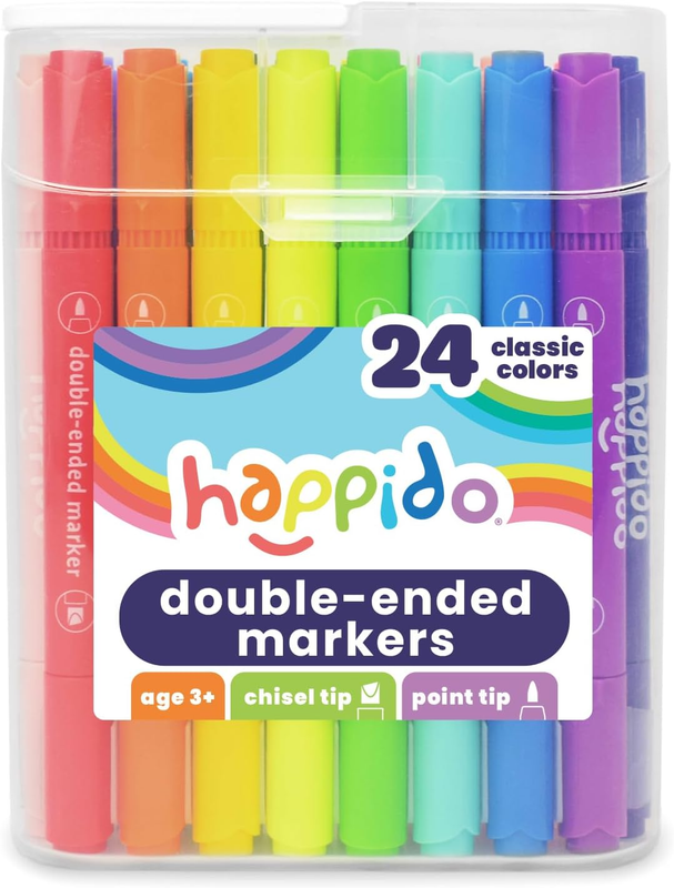, Non Toxic Markers For Kids Ages 4-8, Water Based