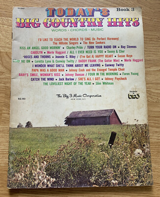 Country Western Merle Haggard Sheet Music