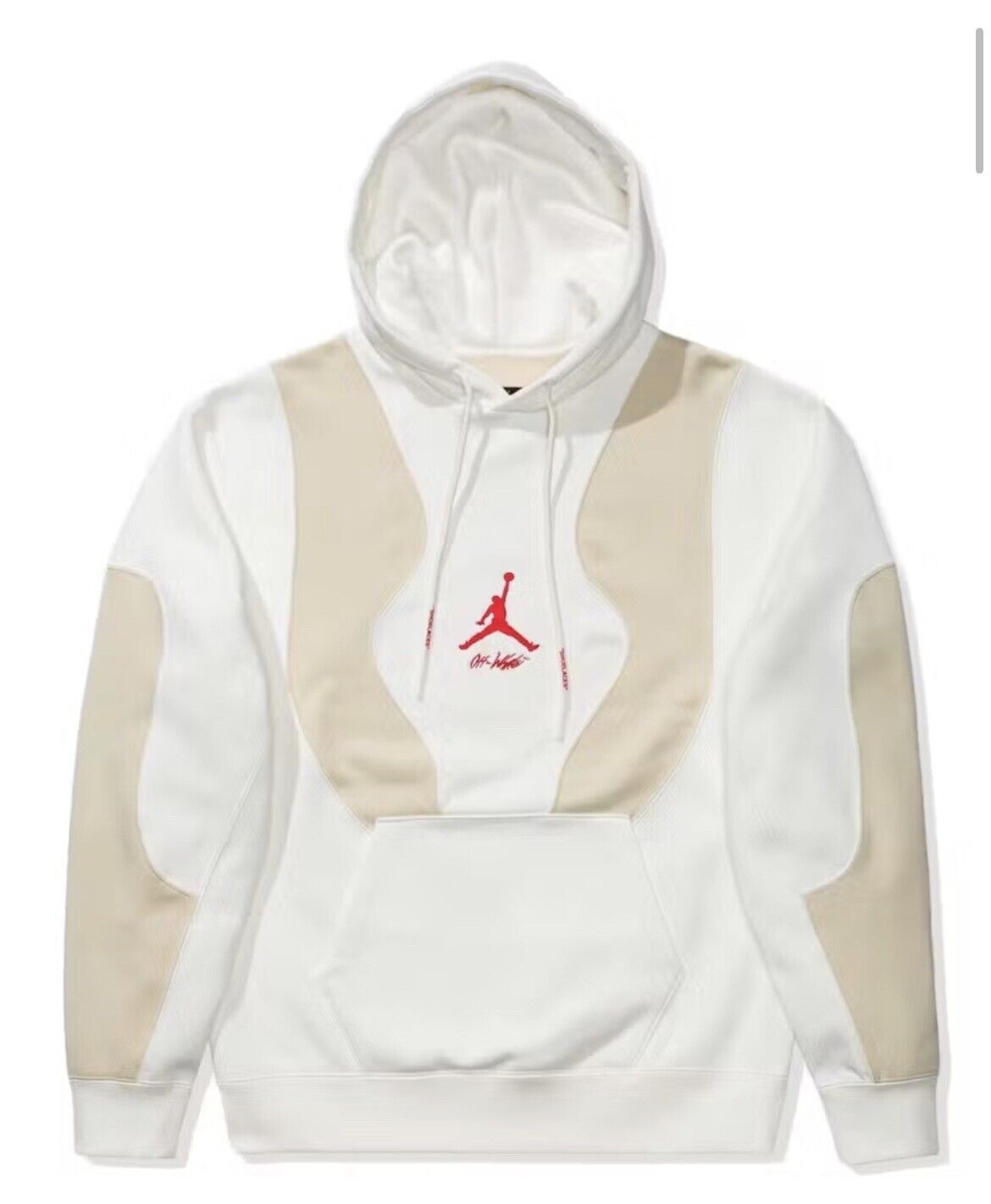 Pre-owned Off-white Off White X Jordan Graphic Men Hoodie Cv0541-134