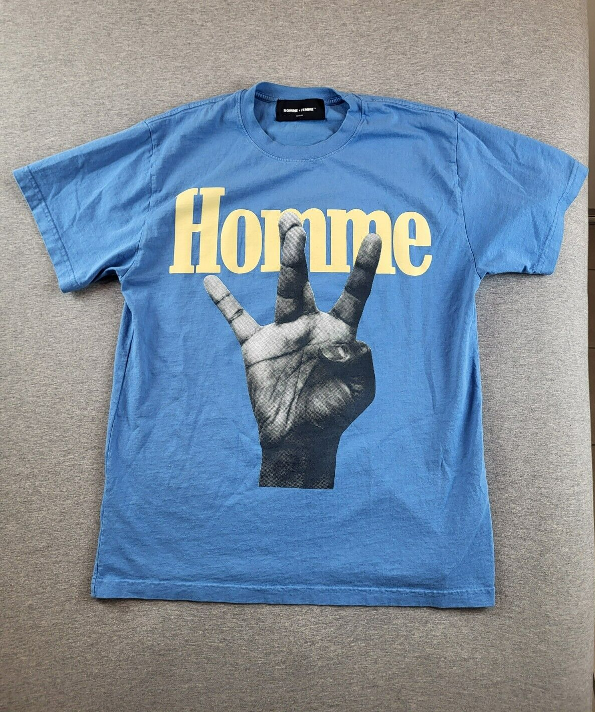 日本未入荷【HOMME FEMME】Twisted Fingers Tシャツ Homme Femme Shirt Twisted Fingers Tee Adult Medium RARE