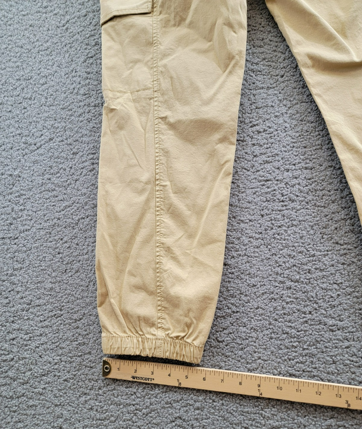 Sanctuary Rebel Cargo Pants Women's 28 True Khaki Tapered Leg Button Zip Closure - Picture 17 of 20