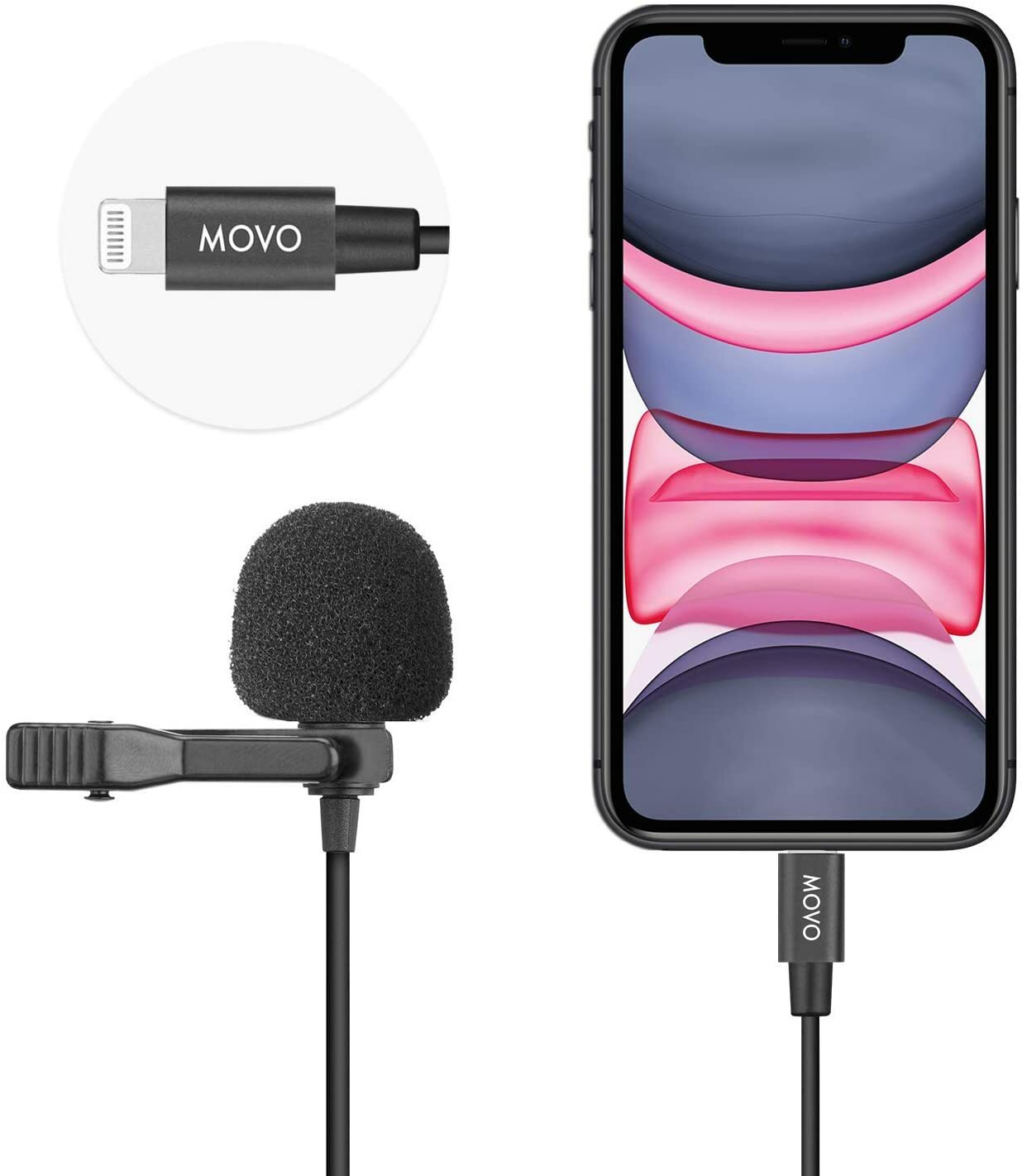 Микрофоны lightning. Микрофон movo. микрофон lightning для iphone. микрофон lightning. xiaomi петличный микрофон.