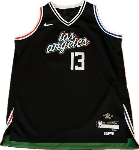 新品 ナイキ NIKE ポールジョージ LAC クリッパーズ ユニフォーム XL la-clippers-nike-city-edition-