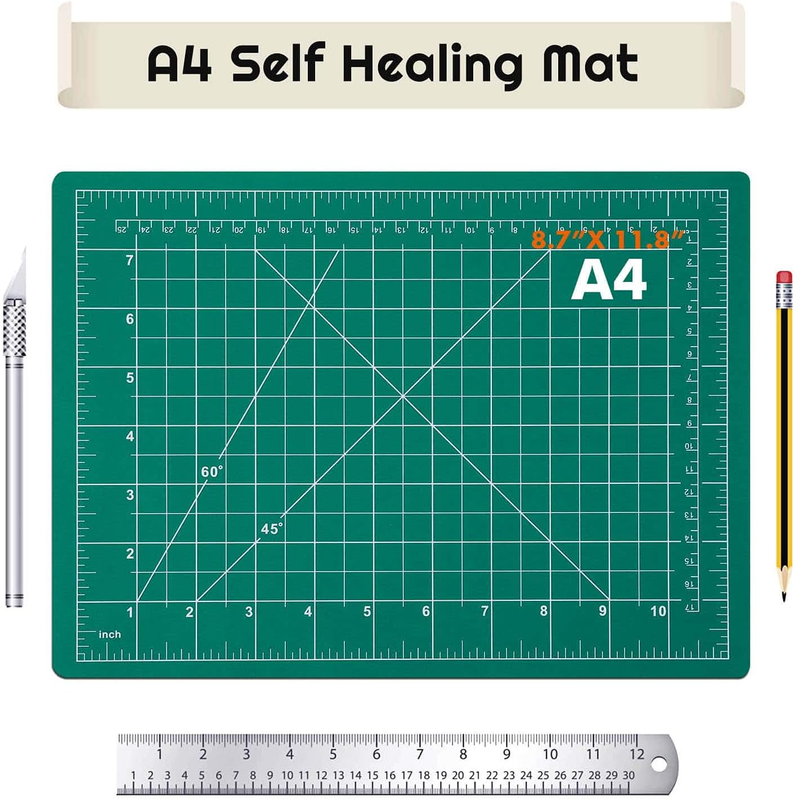 Self Healing Sewing Mat,  Rotary Cutting Mat Double Sided 5-Ply Craft Cutting Bo