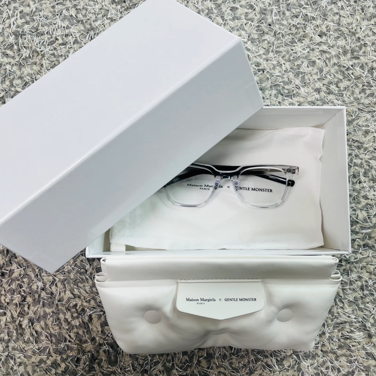 Maison Margiela x Gentle Monster コラボ メガネ MM117-01 Maison Margiela - MM117 01 | Gentle Monster