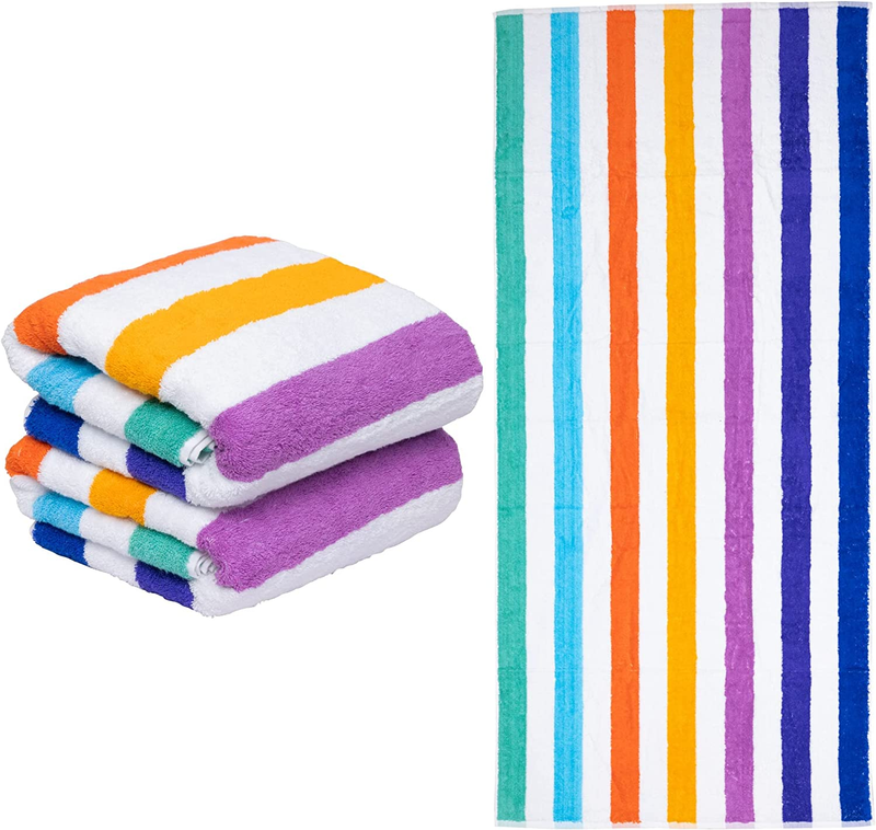 Large Beach Towels Set of 2-35X70 Soft & Absorbent Oversized Sheet Made of 100%