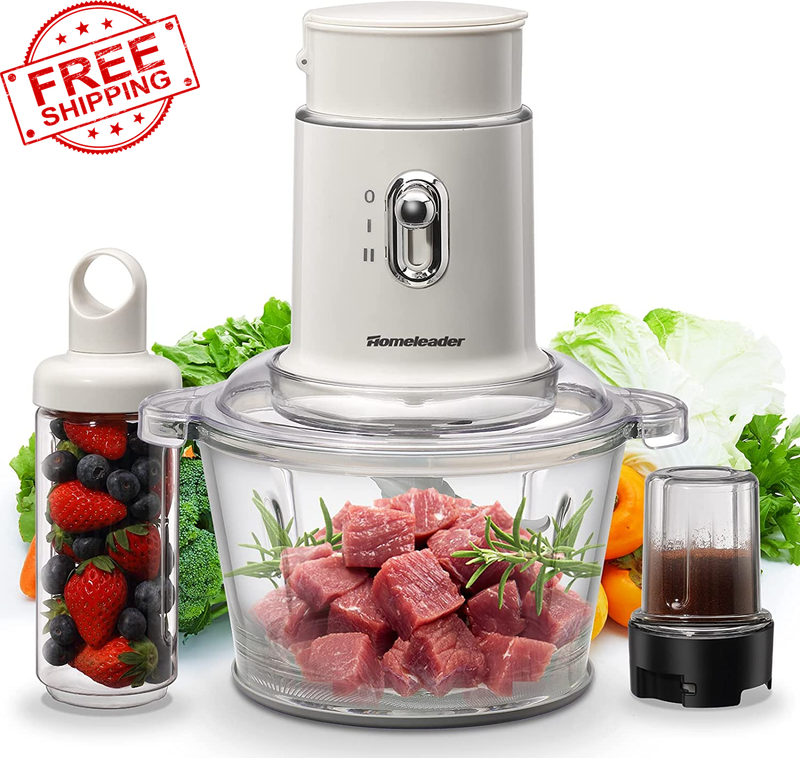 Chopper Blender and Processor Combo 3 in 1 Grinder Meat Vegetables Fruits New