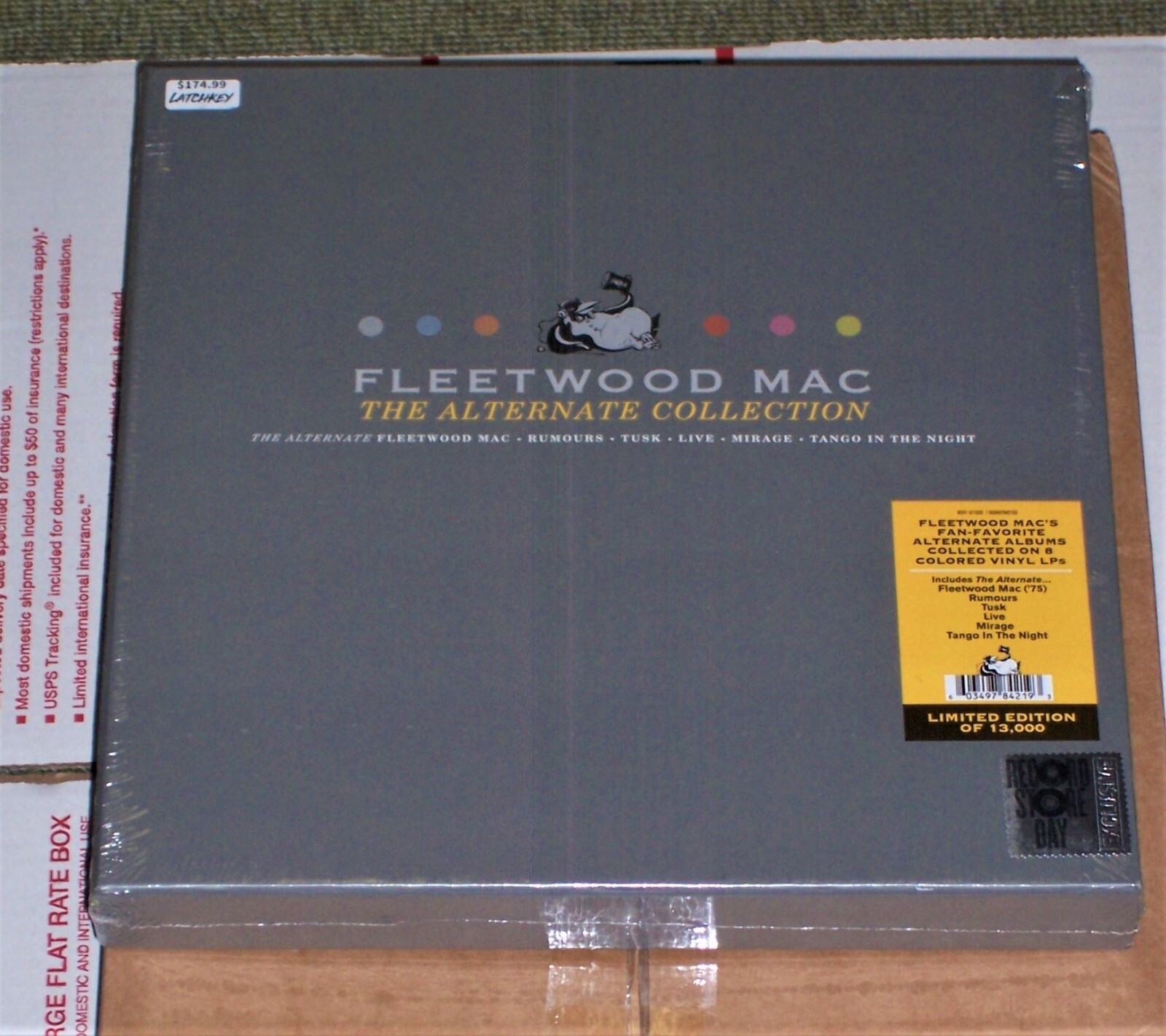 FLEETWOOD MAC『The Alternate Collection』 The Alternate Collection (8LP) (Crystal Clear Vinyl) | Rhino