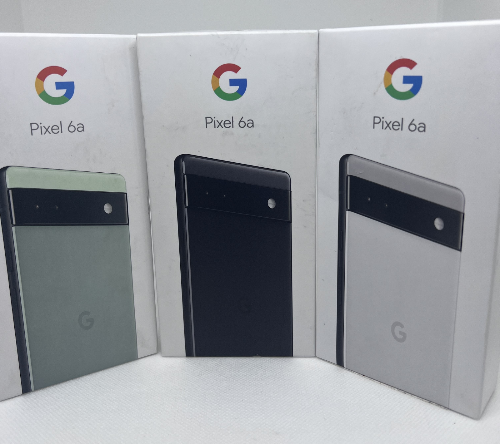 NEW! Google Pixel 6a 5G - 128GB Unlocked All Carriers (Charcoal