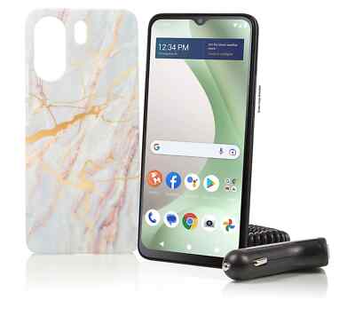 Tracfone BLU View 5 with 1500 Talk/Text/Data - Marble e323445 --