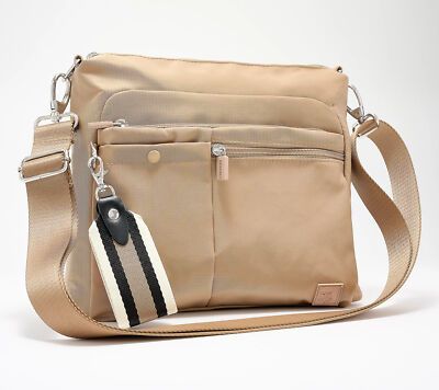IHKWIP Unstoppable Utility crossbody with Keychain Bag Camel New