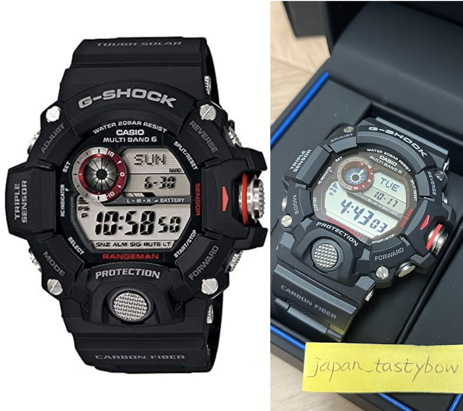 新品未使用　MASTER OF G RANGEMAN/GW-9400YJ-1JF Casio G-Shock Rangeman GW-9400J-1JF | Watch – japan-select
