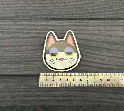 Animal Crossing | Cat Villager Sticker Decal | Great For Bottles, Laptops etc