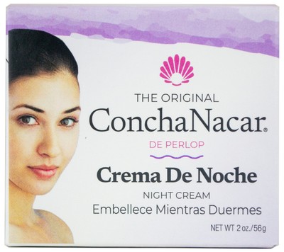Concha Nacar de Perlop Day Cream #1 Facial Moisturizer and Make-Up Base. 2 oz