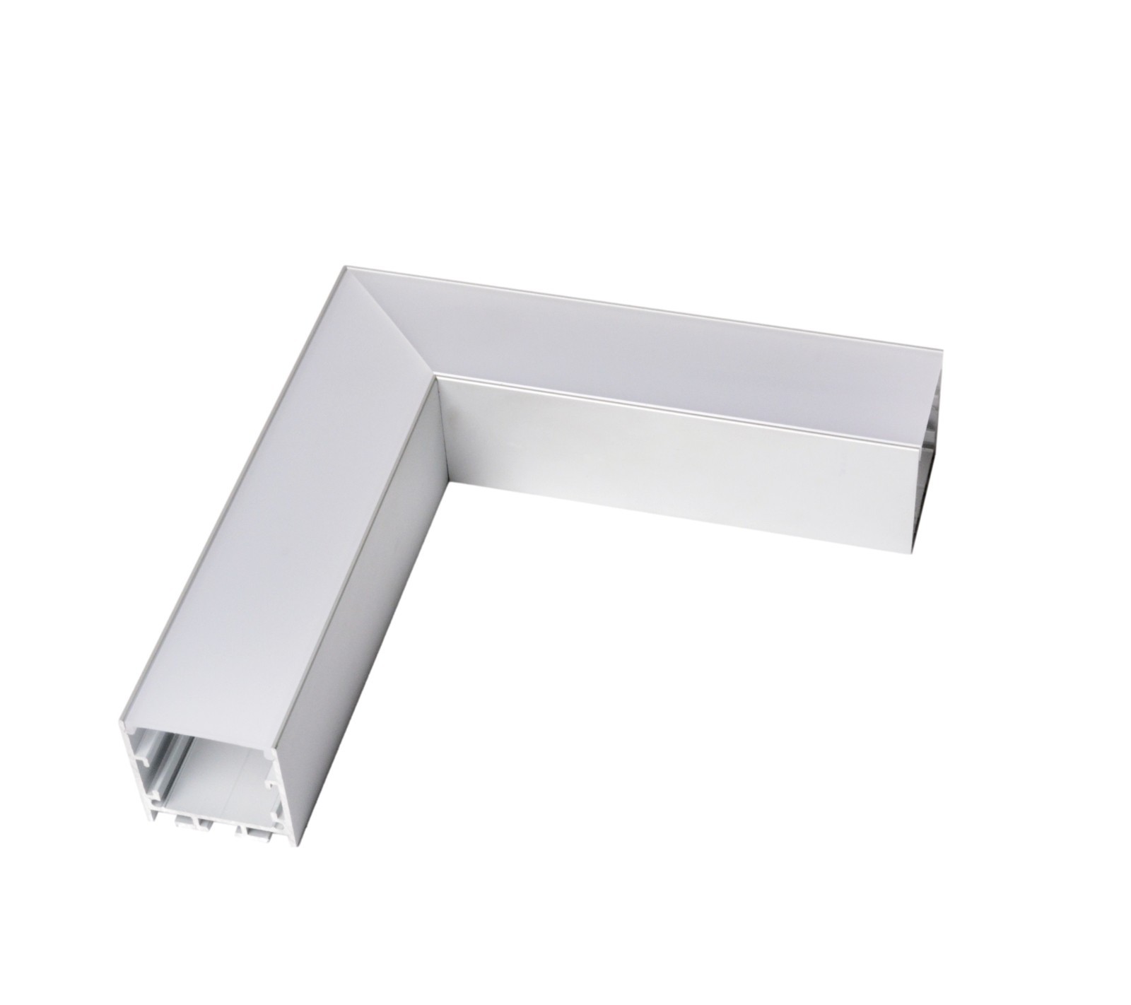 Giunto Pronto Angolare a L Per Profili Sospensione 3535R + Copertura Opaca M10B1