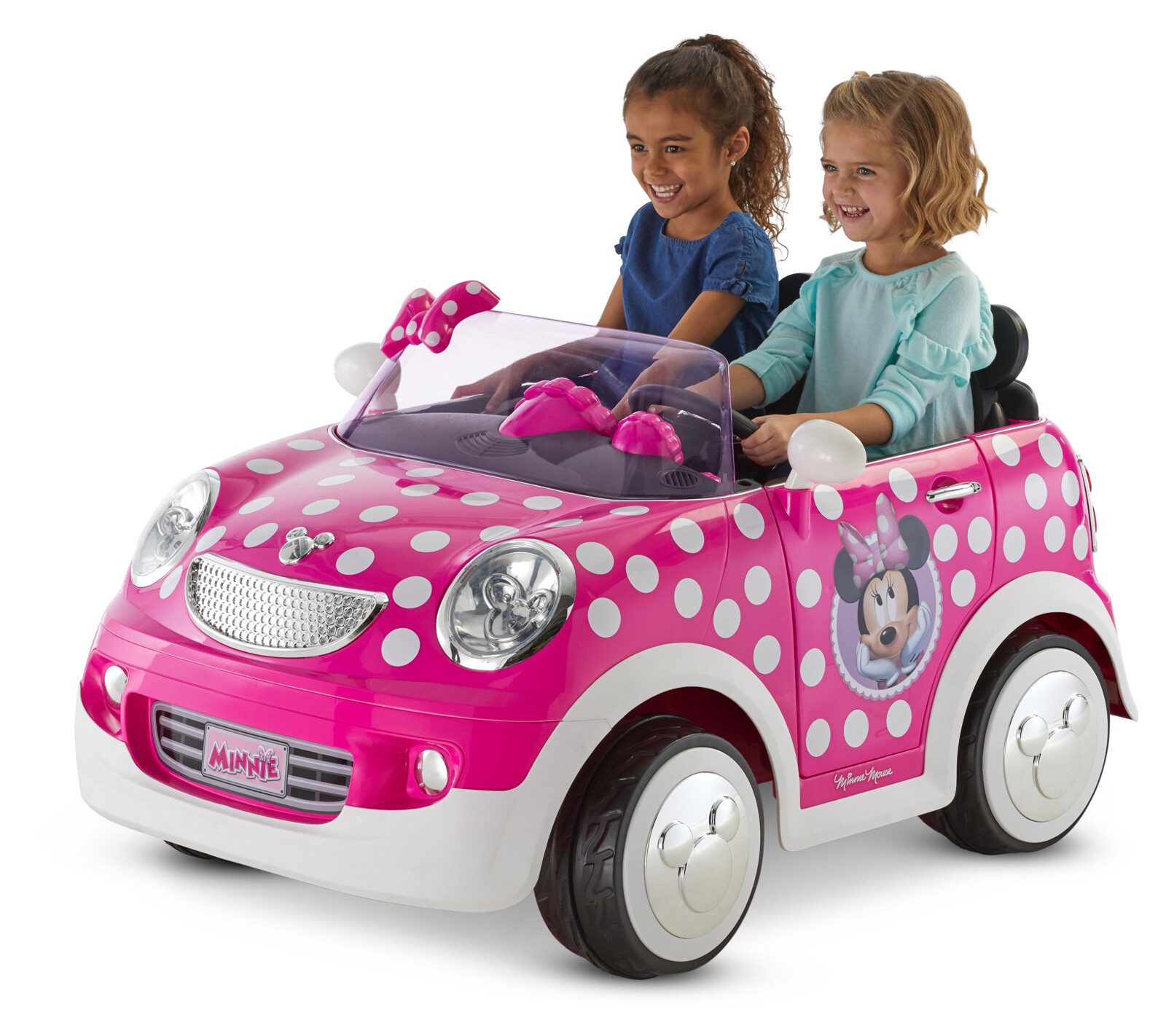 Disney Minnie Mouse Hot Rod Coupe Ride-On Toy by Kid Trax, 12 Volt, pink 38675196377 | eBay