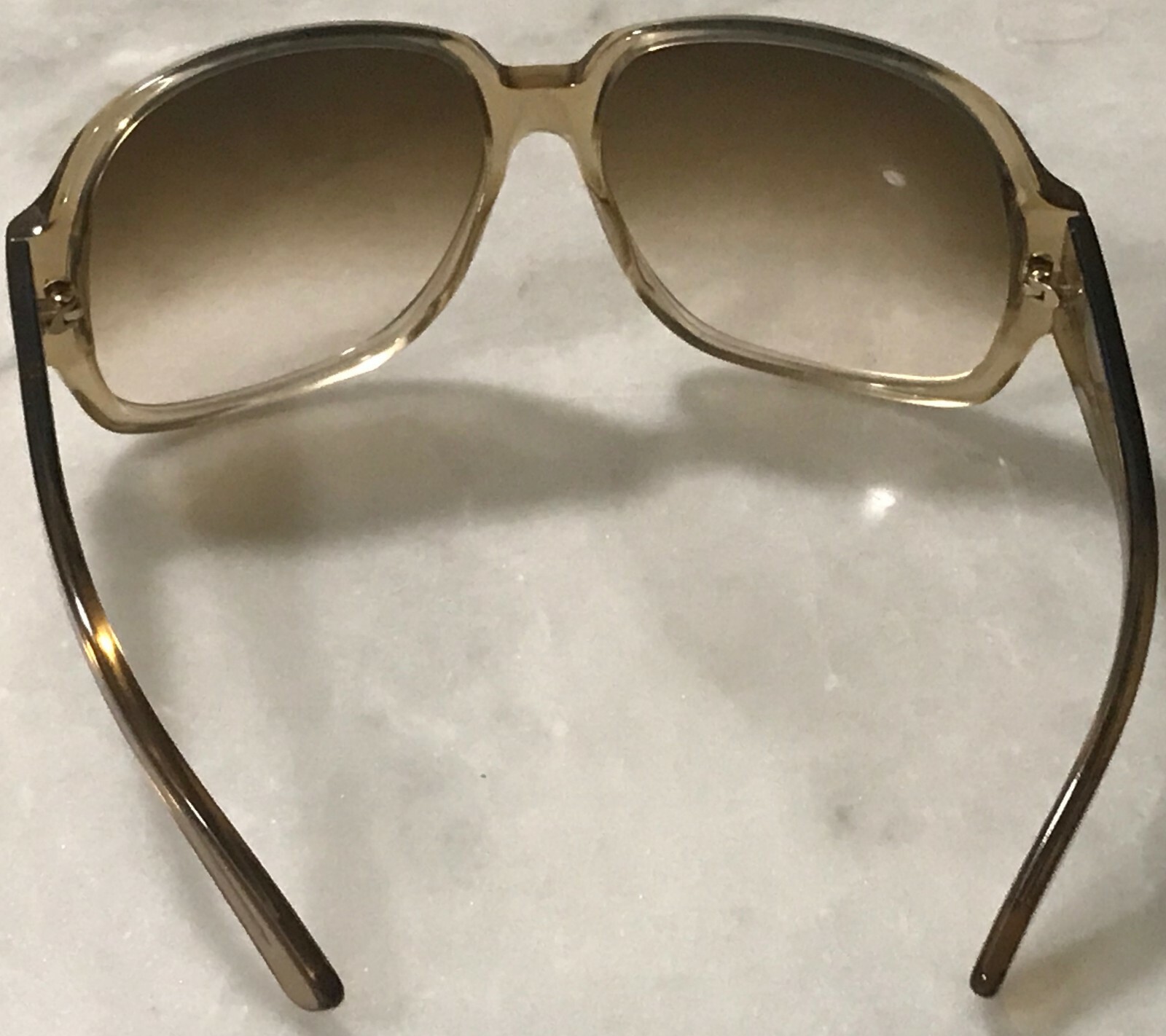 GUCCI LRZ(BA)-Honey Transparent Frame Frame Signature Sunglasses-GG 2948/S