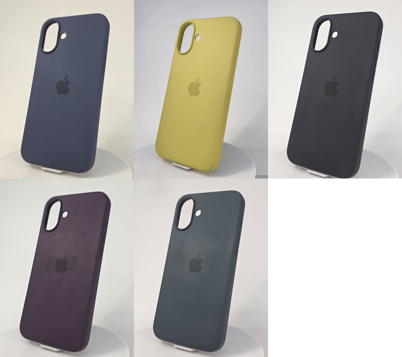 Genuine Apple iPhone 16 Plus Silicone Case w/MagSafe - ASST