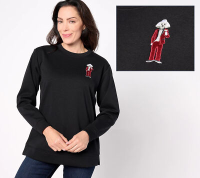 Studio Park x Alberti Popaj Women's Holiday Nostalgia Sweater Prince Charming XL