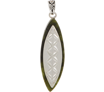 QVC Connemara Marble Sterling Silver Choice of Pendant eBay
