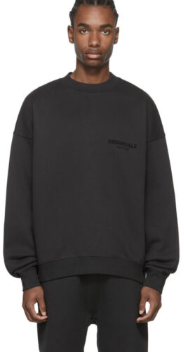 Fear Of God Essentials Black Crewneck Mens Size XXS | eBay Fear Of God Essentials Black Crewneck Mens Size XXS | eBay