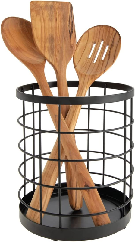 Austin Kitchen Utensil Holder, Wire Utensil Storage