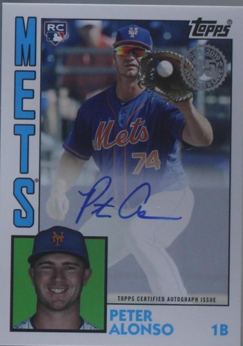 2019 Topps - Pete Alonso #84A-PA