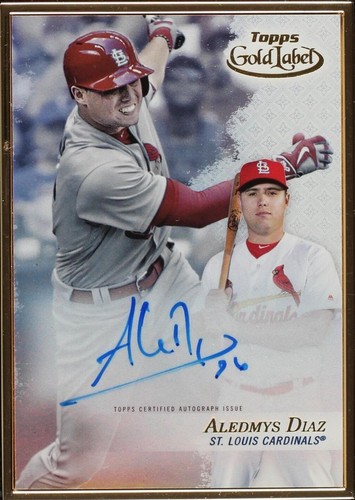 2017 Topps Gold Label - Aledmys Diaz #FA-AD