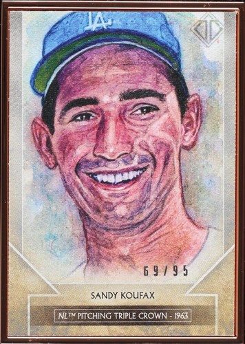 2020 Topps Transcendent Collection - Sandy Koufax #TTCR-KFX