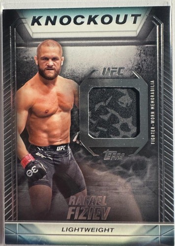 2024 Topps UFC Knockout - Rafael Fiziev #KR-RF