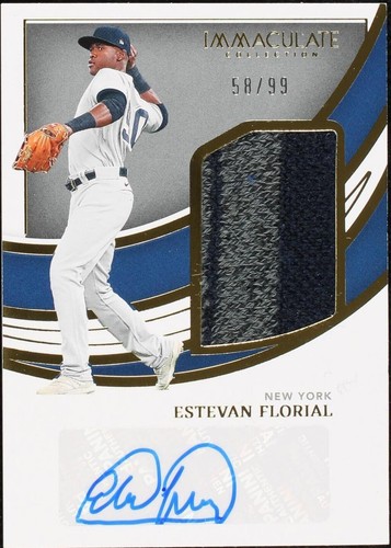 2022 Panini Immaculate Collection - Estevan Florial #JSS-EF